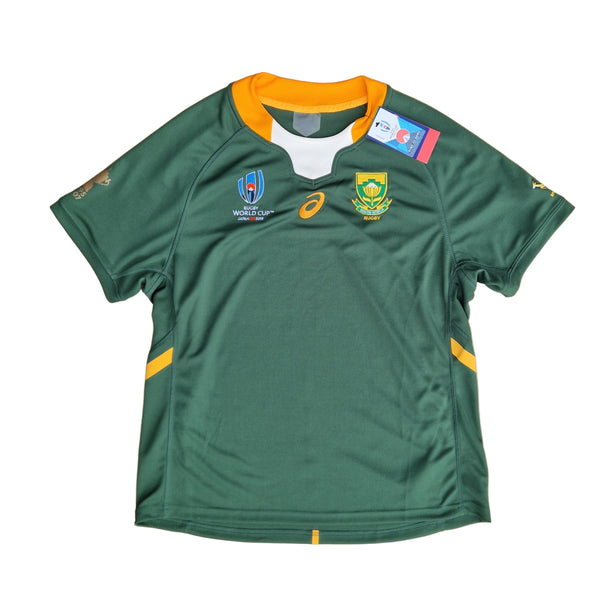 Front of 2019 South Africa Rugby world cup jersey