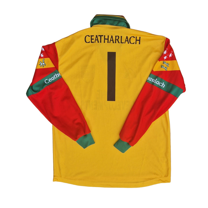 Back of 2004 Carlow GAA Goalkeeper Jersey