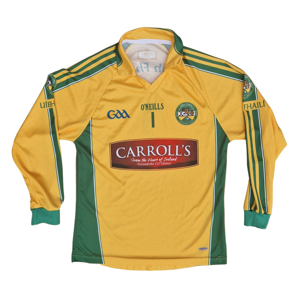 Front of 2010/11 player issue Offaly GAA Goalkeeper Jersey
