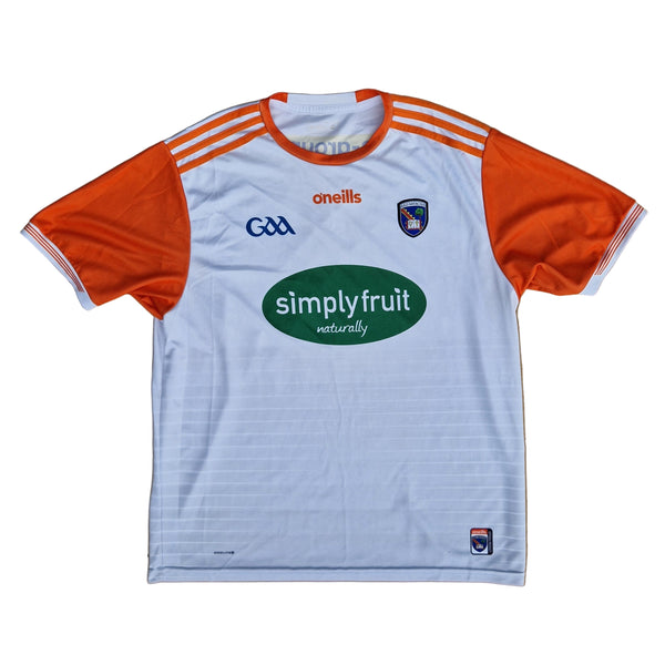 Front of 2019 Armagh Away Jersey