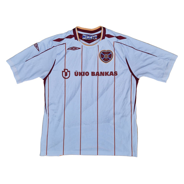 2007 2008 Heart of Midlothian Away Football Shirt