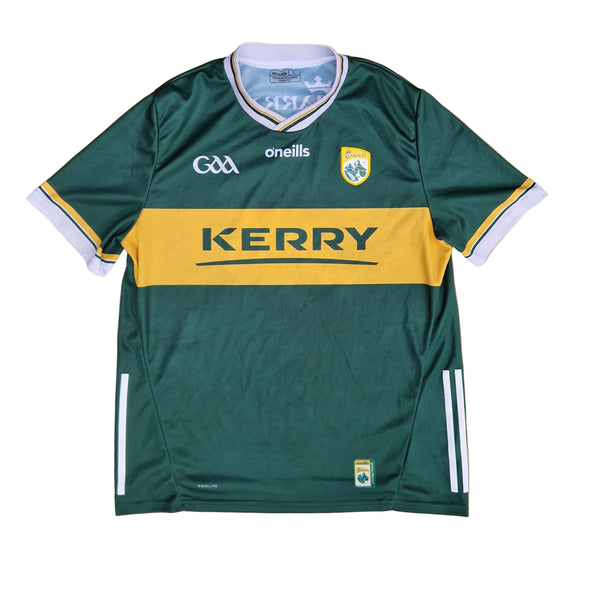 front of 2025 Kerry GAA Jersey
