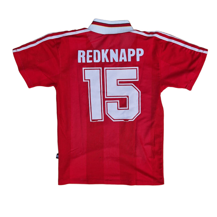 Back of 1995 Liverpool kids jersey with Redknapp name set
