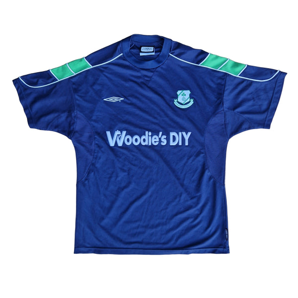 Front of 2001/03 Shamrock Rovers Away Jersey