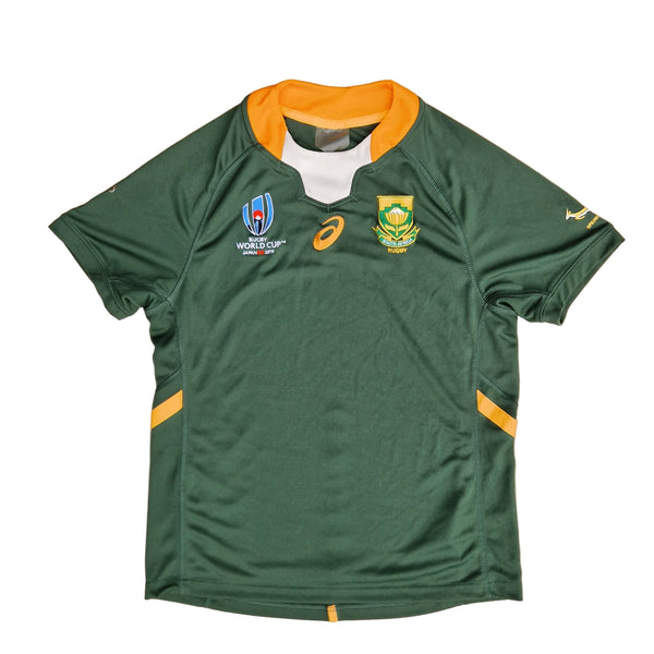 Front of 2019 South Africa Rugby World Cup Jersey 