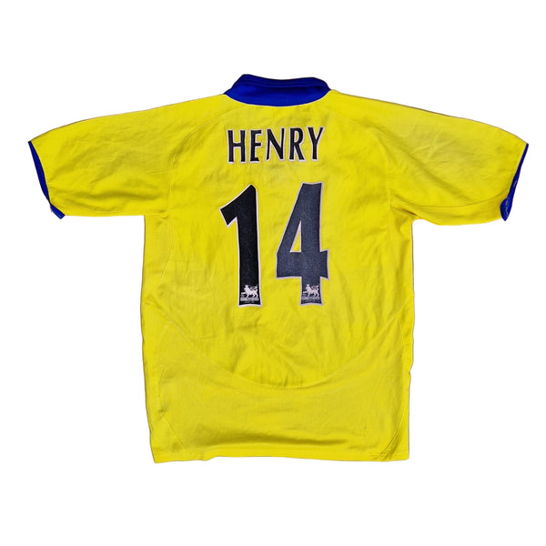 Front of 2003/04 Arsenal Away jersey