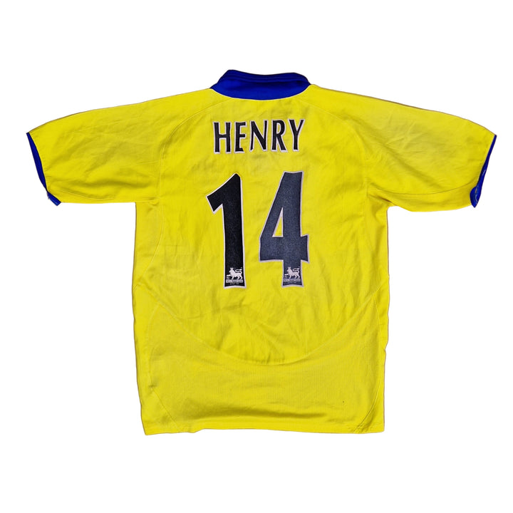 Front of 2003/04 Arsenal Away jersey