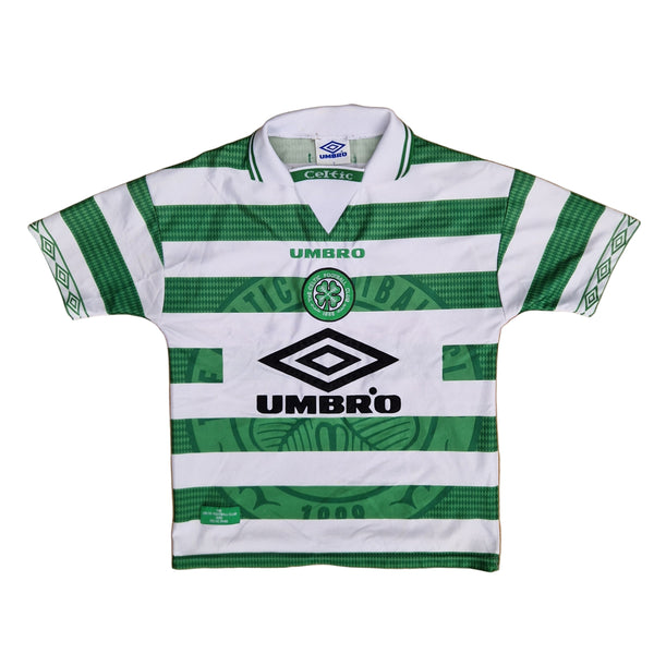 Front of 1997 to 1999 Celtic Jersey