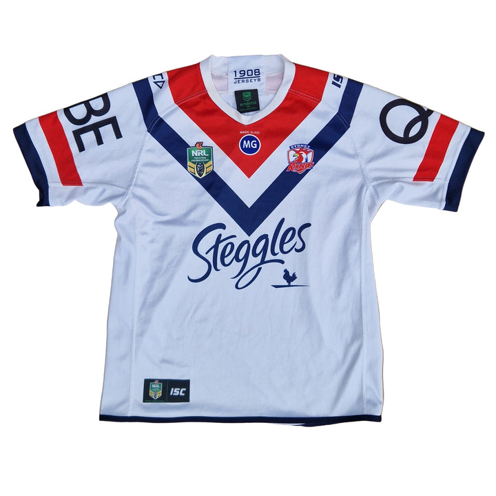 Front of Sydney Roosters Rugby Jersey