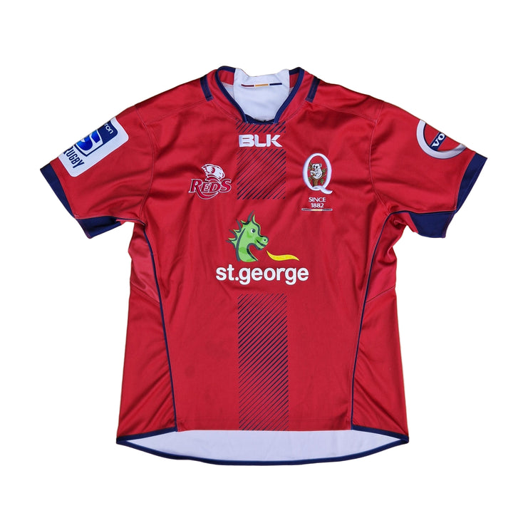 FRONT OF 2016 Queensland Reds RUGBY Jersey