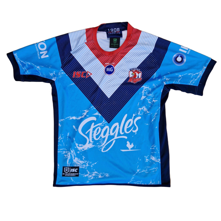 Front of Sydney Roosters Rugby Jersey