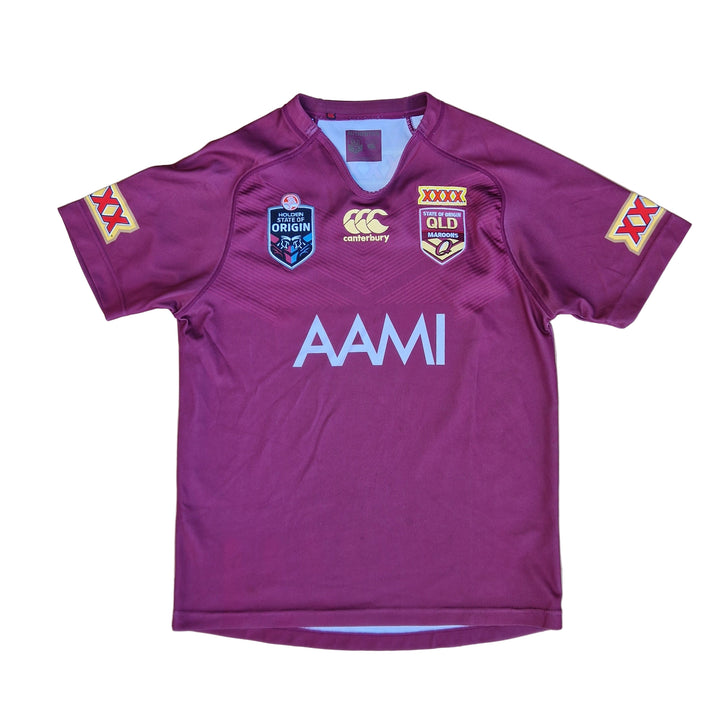 Front of 2015 State of Origin Rugby Jersey