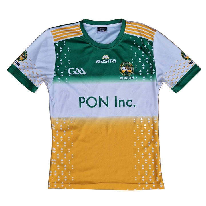 Front of Boston Offaly GAA Jersey 