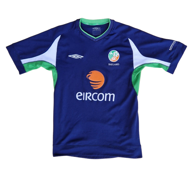 Front of 2002 Ireland Soccer Training Jersey