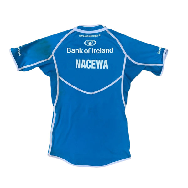 Back of Isa Nacewa signed Leinster Rugby Jersey