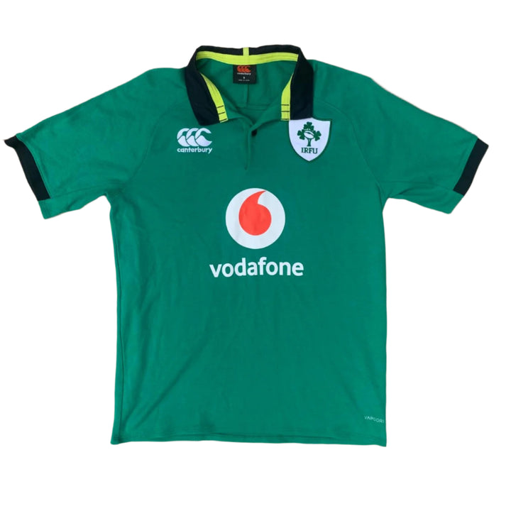 Front of fan Irish rugby cotton rugby jersey