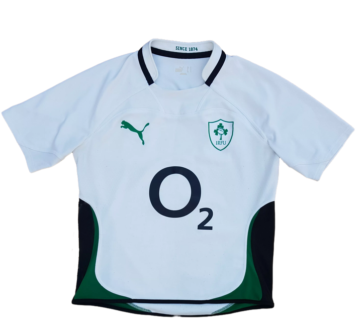 Front of 2010/11 Ireland Rugby Away Jersey 
