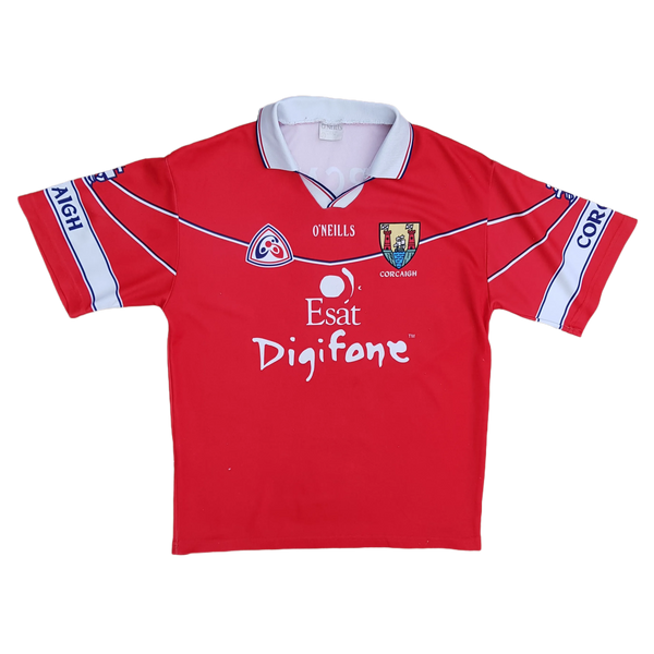 front of 2000/02 Vintage Cork GAA Jersey 