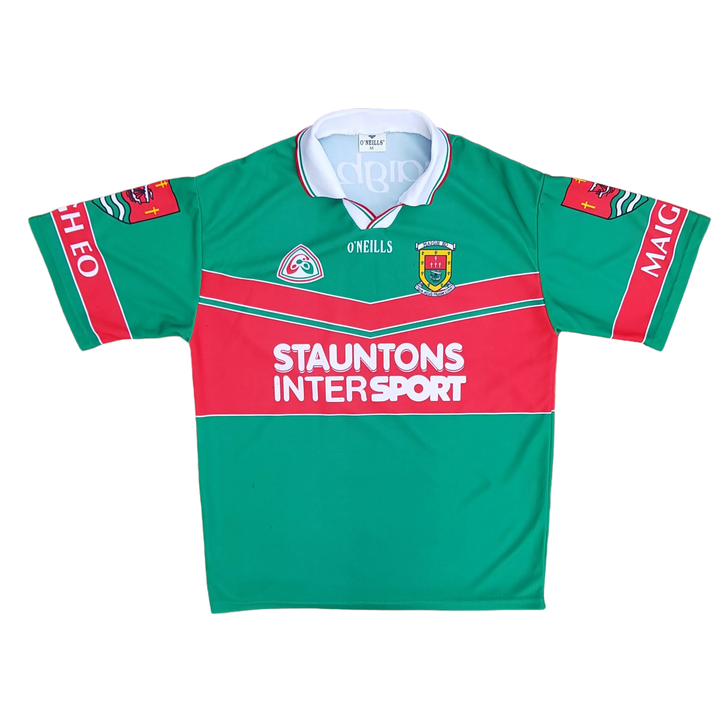 2001/04 Mayo GAA Jersey (Very Good) L – onsidejerseys