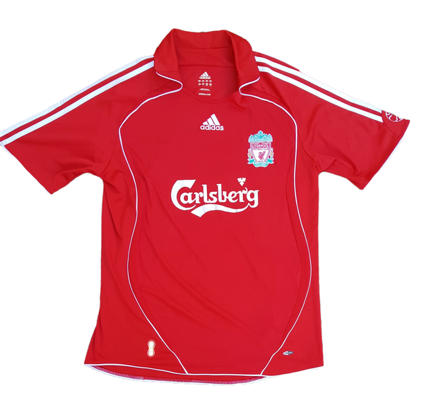 Front of 2006 2008 Liverpool Home shirt. 
