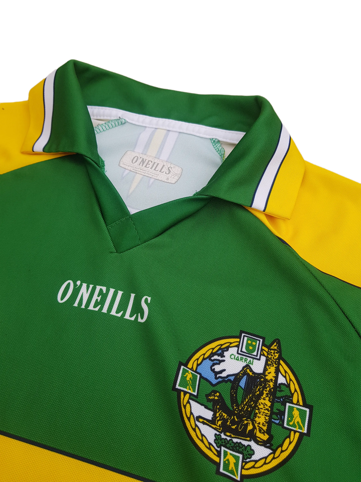Collar of vintage 2006/07 Kerry Jersey 
