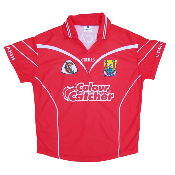 front of vintage 2006 Cork Camogie Jersey