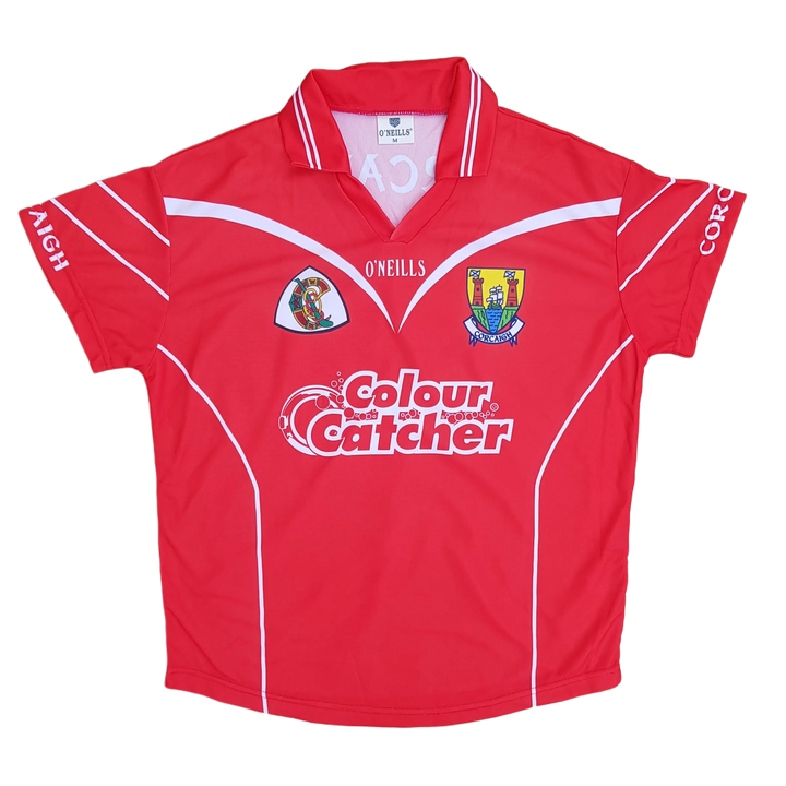 front of vintage 2006 Cork Camogie Jersey