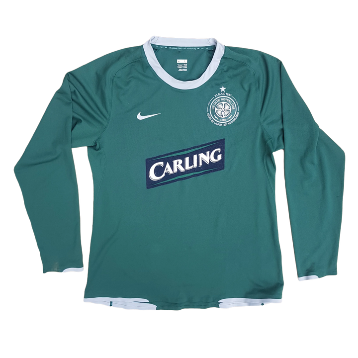 front of 2007 2008 Celtic Long Sleeve Away Shirt 