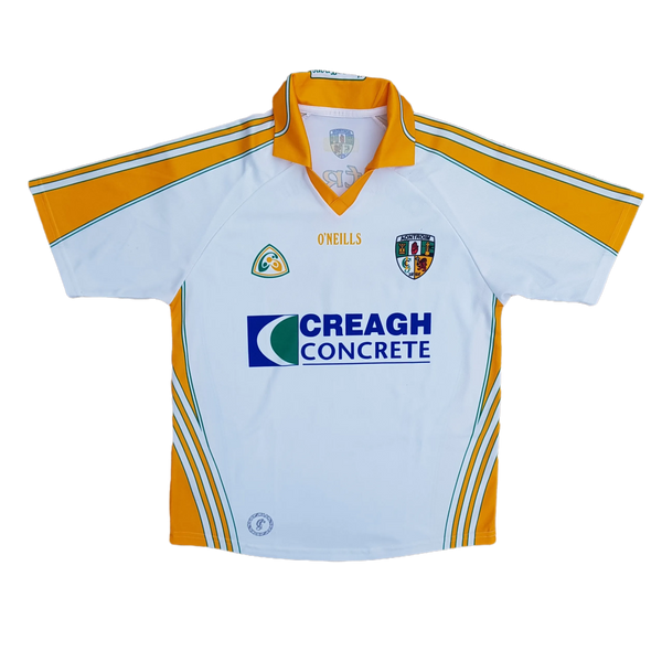 Front of vintage 2007 Antrim away jersey