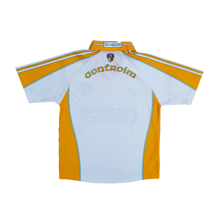 Back of vintage 2007 Antrim away jersey