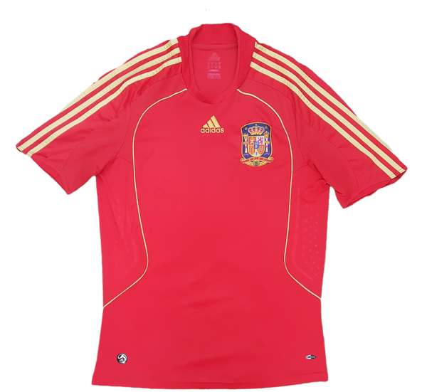 2008/09 Spain football shirt. Classic World Cup Shirt