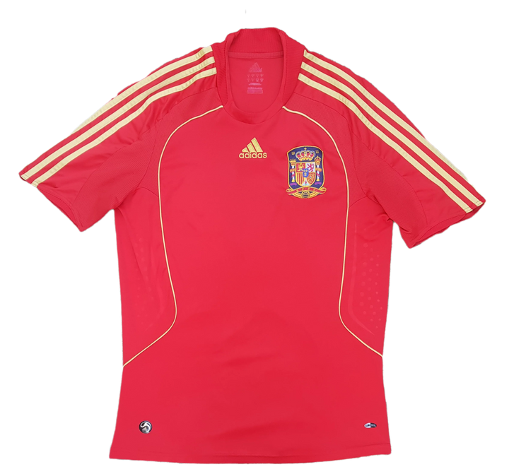 2008/09 Spain football shirt. Classic World Cup Shirt