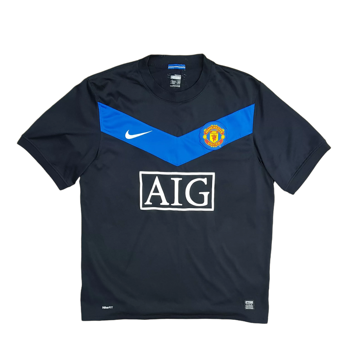 Front of 2009/10 Manchester United Away football shirt