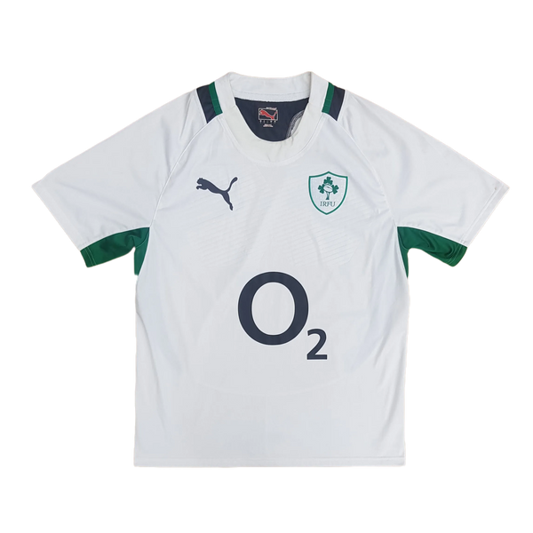 2011 2012 Ireland Rugby White Away Jersey