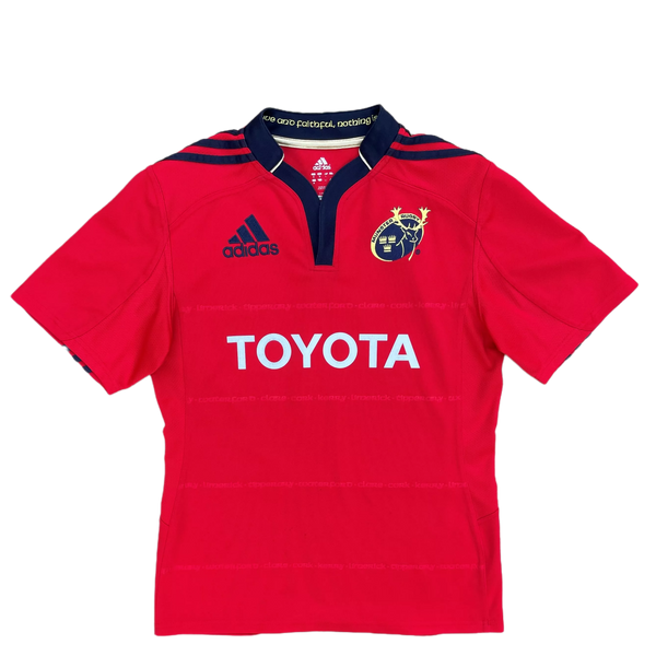 front of classic 2011/12 Munster Jersey