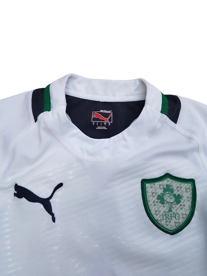 2012 Ireland Rugby Alternate Jersey collar