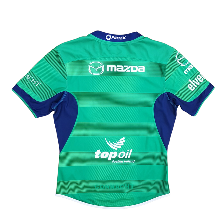 Back of 2016 2017 Connacht Rugby Jersey 