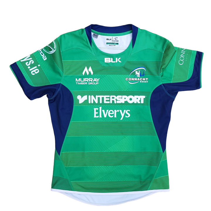 Front of 2016 2017 Connacht Rugby Jersey 