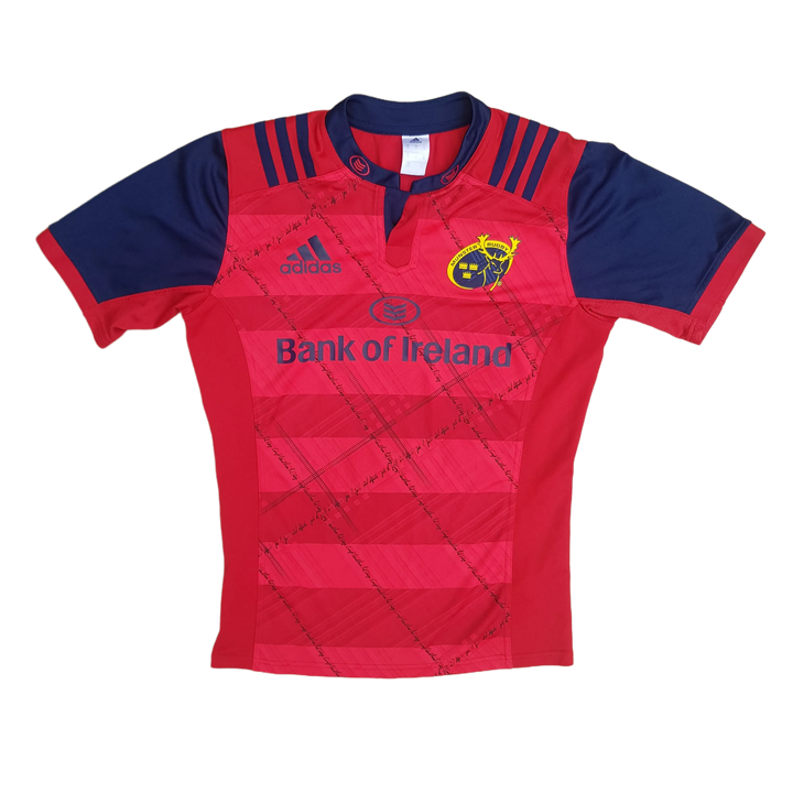 Front of 2016/17 Munster European Jersey