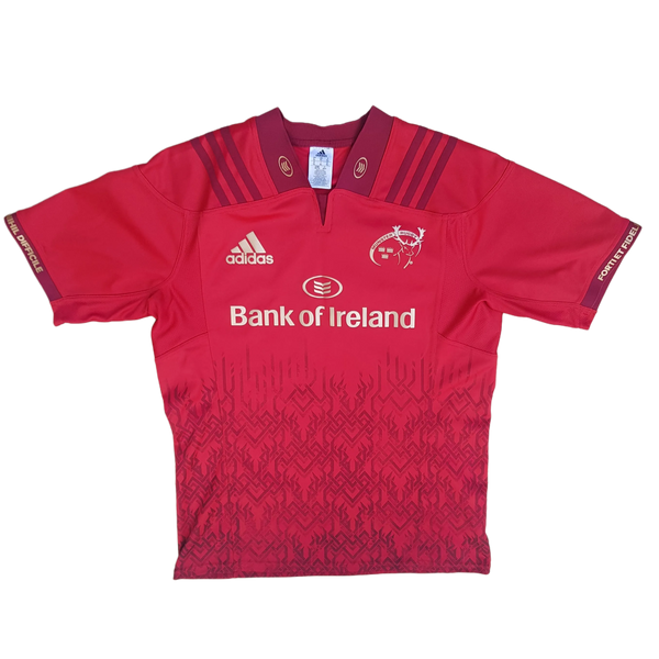 Front of classic 2017 2018 Munster rugby Jersey 