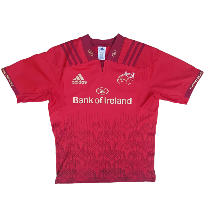 Front of classic 2017 2018 Munster rugby Jersey 