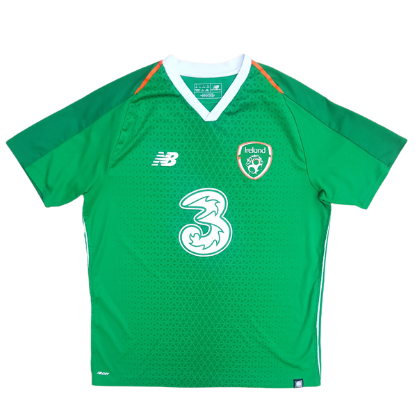 2018 Ireland football Jersey front