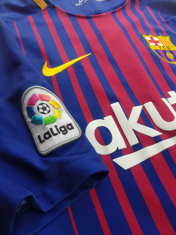 2017/18 Barcelona Home Football Shirt