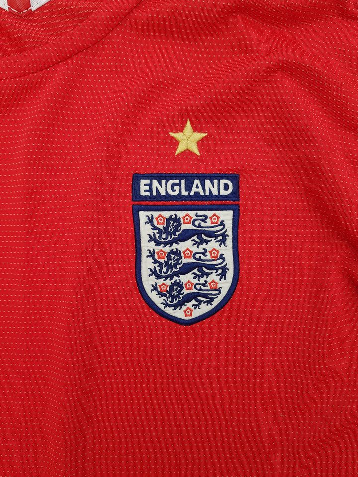 2004 England Away Football Shirt crest