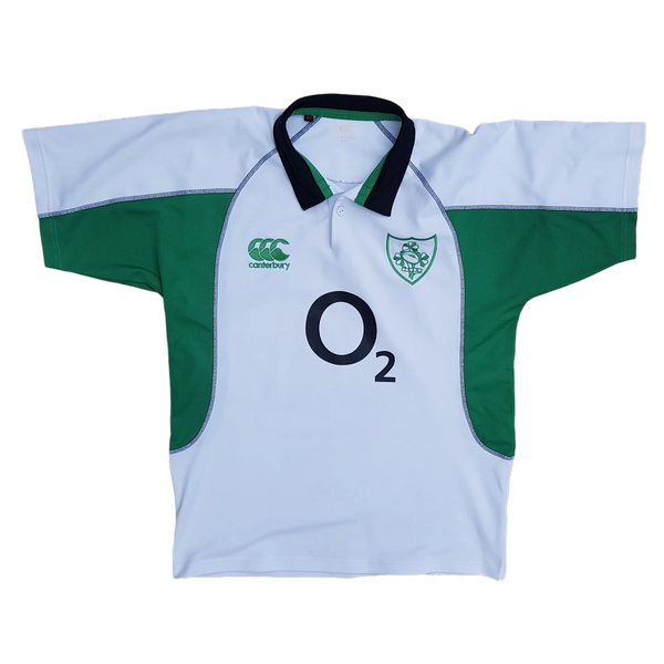 Vintage 2006 Ireland white away rugby jersey