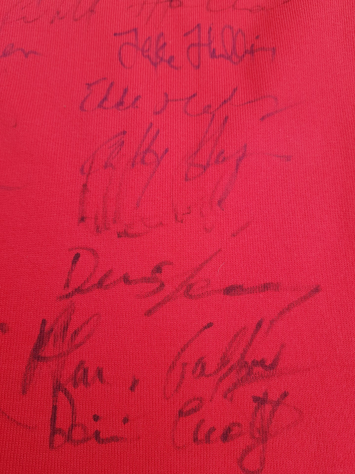 Munster Rugby Players' signatures