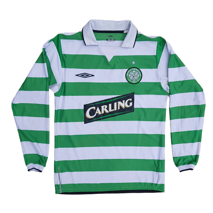 2004/05 vintage Celtic Long Sleeve Football shirt