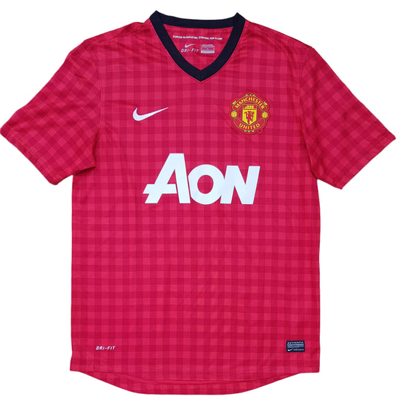 Front of vintage 2012/13 Manchester United Home shirt. 