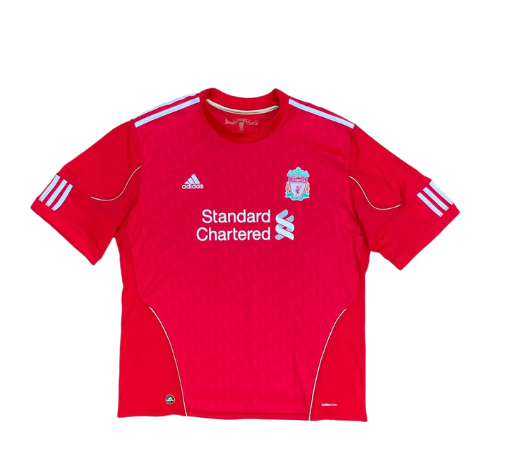 front of 2010/12 Liverpool Football shirt 